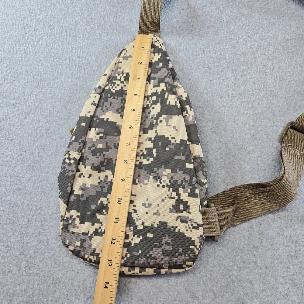 TIL VALHALLA PROJECT‎ Messenger Bag Camouflage Pattern Adjustable Straps